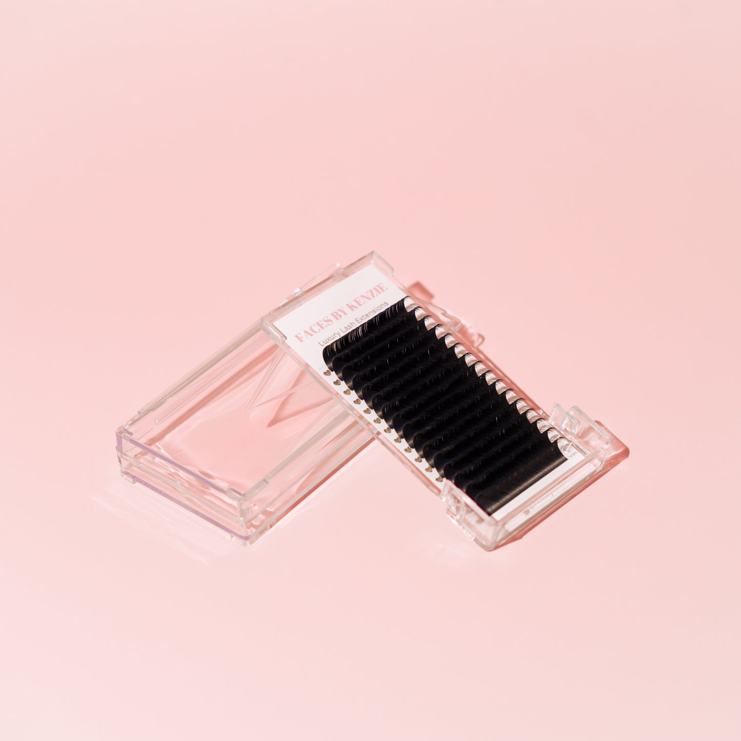 Luxury matte black cashmere lash extensions - Classic mixed trays