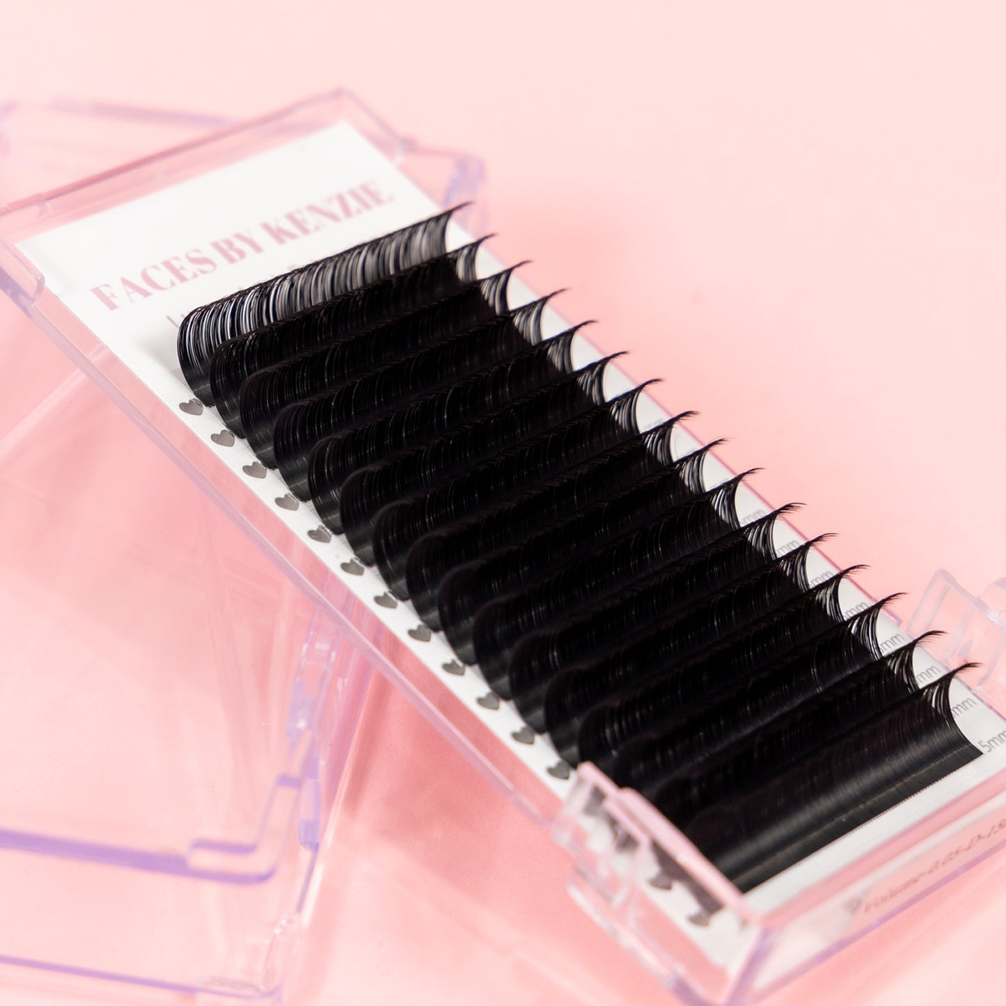 Luxury matte black cashmere lash extensions 0.05MM CC Curl